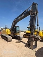 Used Deere,Used Deere Excavator,Used Excavator in yard,Front of used Excavator